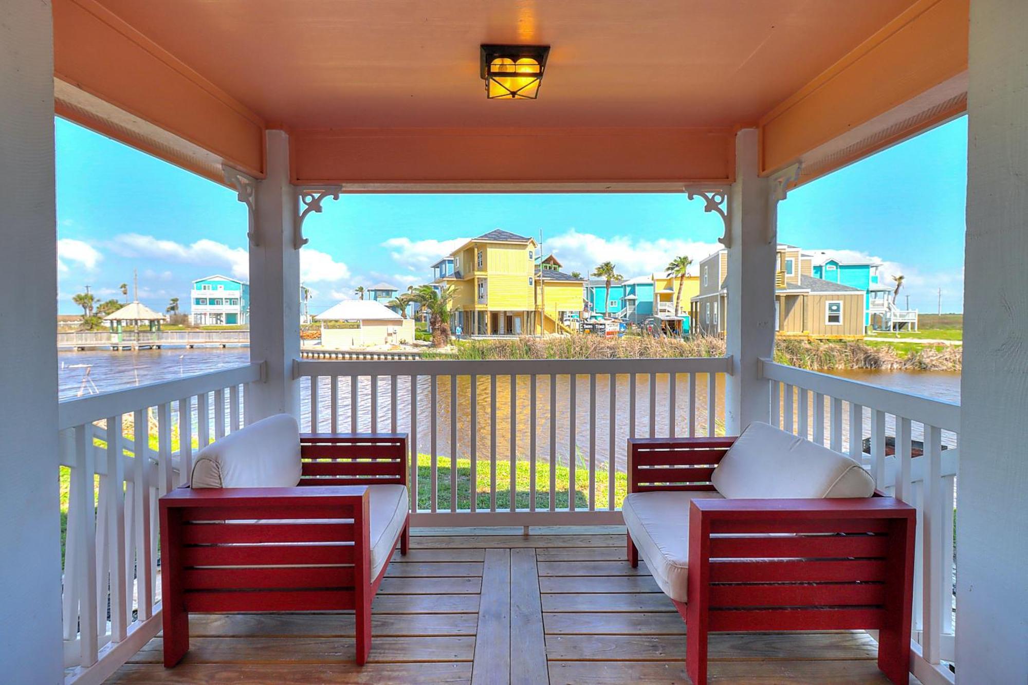 Вилла Bella Vista & Four Winds House Mustang Beach Номер фото